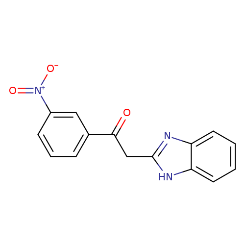 2-(1H-1,3-benzodiazol-2-yl)-1-(3-nitrophenyl)ethan-1-one