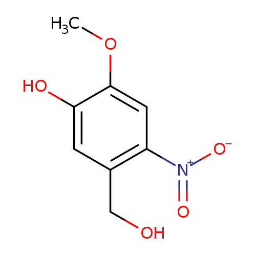Benzenemethanol, 5-hydroxy-4-methoxy-2-nitro-