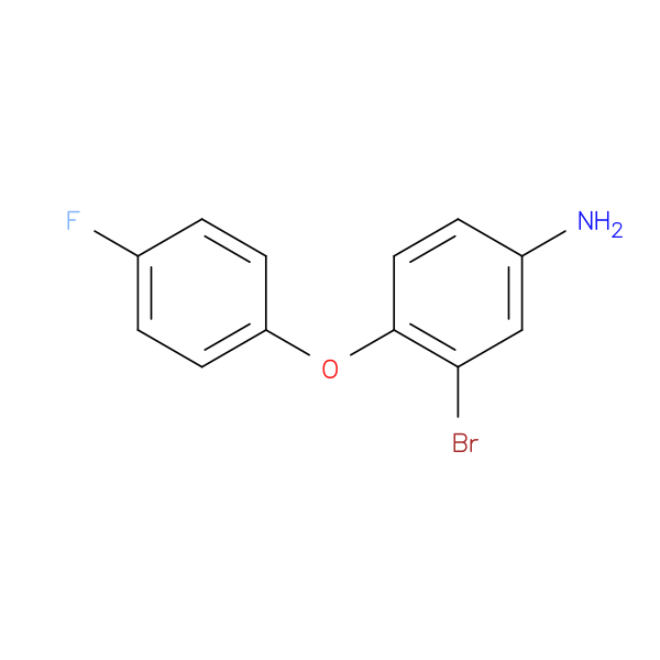 3-Bromo-4-(4-fluorophenoxy)aniline