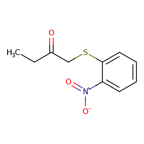 1-[(2-nitrophenyl)sulfanyl]butan-2-one