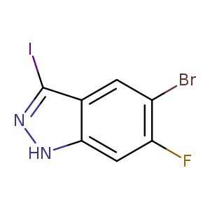 5-BroMo-6-fluoro-3-iodo-1H-indazole