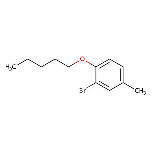 1-Bromo-5-methyl-2-n-pentyloxybenzene