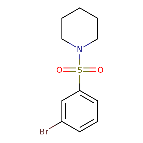 1-((3-Bromophenyl)sulfonyl)piperidine