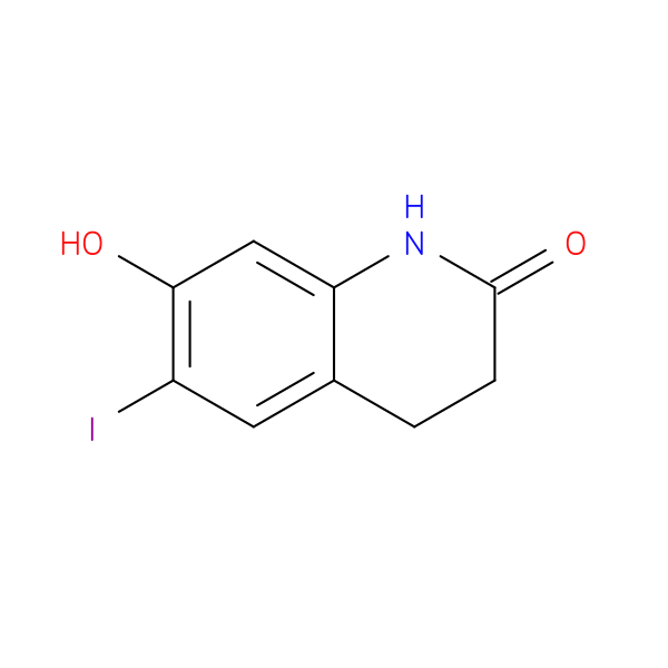 7-Hydroxy-6-iodo-3,4-dihydroquinolin-2(1H)-one