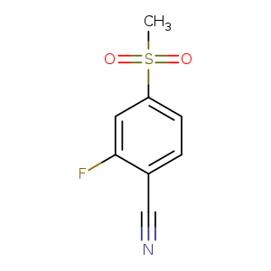 2-fluoro-4-methanesulfonylbenzonitrile