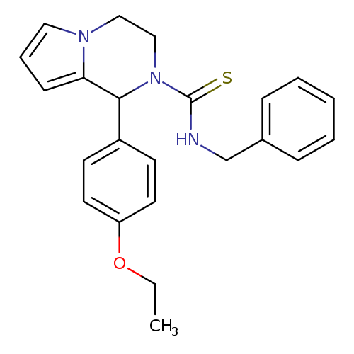 N-benzyl-1-(4-ethoxyphenyl)-1H,2H,3H,4H-pyrrolo[1,2-a]pyrazine-2-carbothioamide