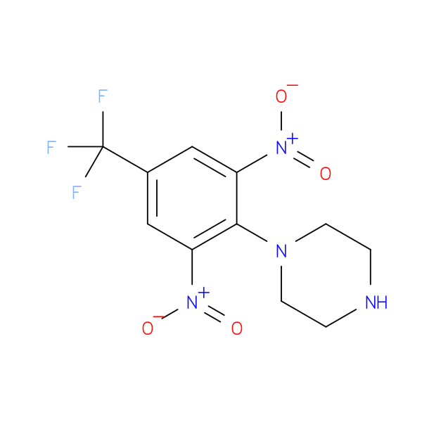 1-(2,6-Dinitro-4-(trifluoromethyl)phenyl)piperazine