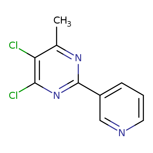 4,5-DICHLORO-6-METHYL-2-(3-PYRIDYL)PYRIMIDINE