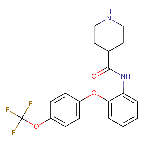 N-(2-(4-(Trifluoromethoxy)phenoxy)phenyl)piperidine-4-carboxamide