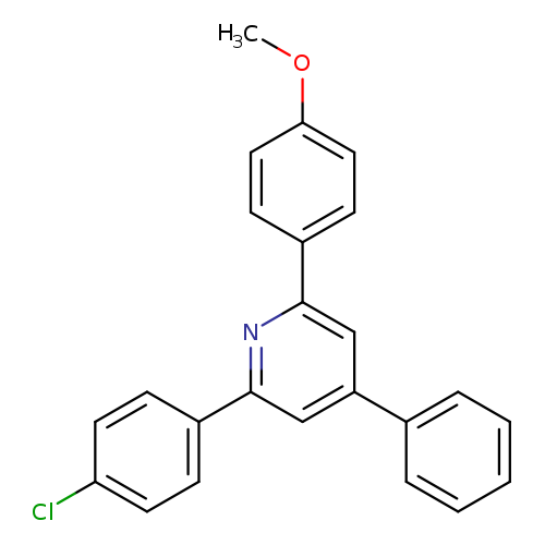 2-(4-chlorophenyl)-6-(4-methoxyphenyl)-4-phenylpyridine