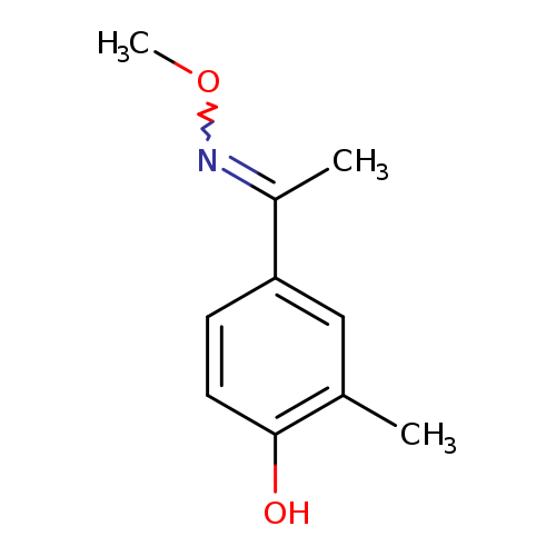 4-[1-(methoxyimino)ethyl]-2-methylphenol