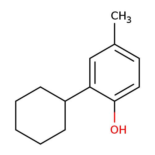 Phenol, 2-cyclohexyl-4-methyl-