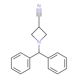 1-benzhydrylazetidine-3-carbonitrile