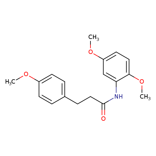 N-(2,5-dimethoxyphenyl)-3-(4-methoxyphenyl)propanamide