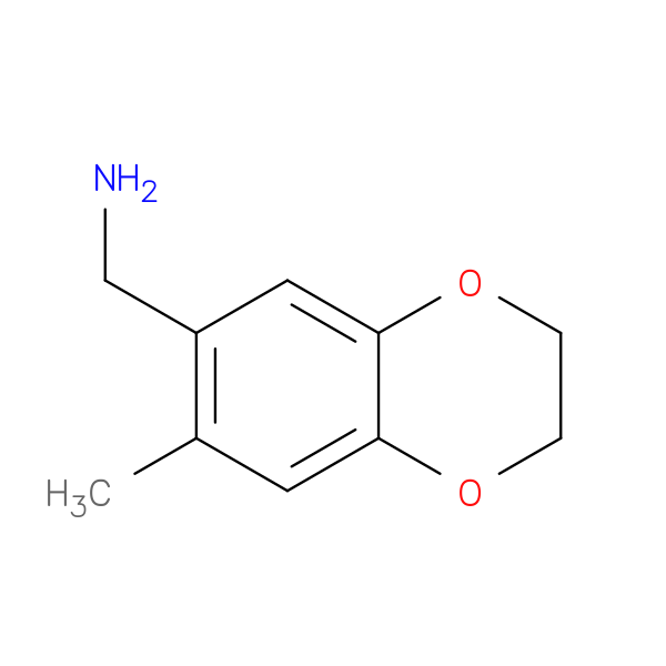 (7-Methyl-2,3-dihydro-1,4-benzodioxin-6-yl)methylamine