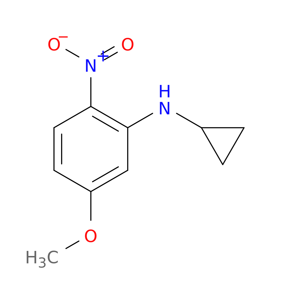 N-Cyclopropyl-5-methoxy-2-nitroaniline