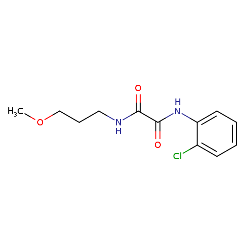 N'-(2-chlorophenyl)-N-(3-methoxypropyl)ethanediamide