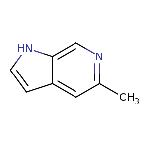1H-Pyrrolo[2,3-c]pyridine, 5-Methyl-