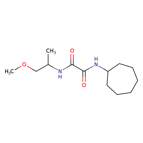 N'-cycloheptyl-N-(1-methoxypropan-2-yl)ethanediamide