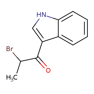 2-Bromo-1-(1h-indol-3-yl)propan-1-one