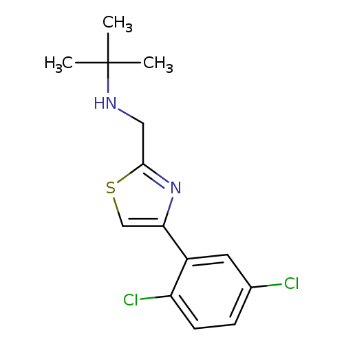 tert-butyl({[4-(2,5-dichlorophenyl)-1,3-thiazol-2-yl]methyl})amine