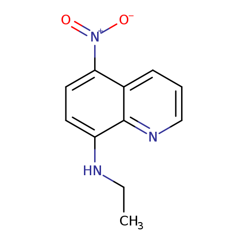 8-Ethylamino-5-nitroquinoline