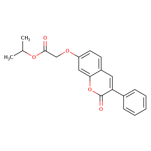 propan-2-yl 2-[(2-oxo-3-phenyl-2H-chromen-7-yl)oxy]acetate