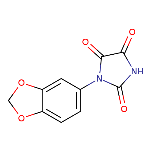 1-(1,3-Benzodioxol-5-yl)imidazolidine-2,4,5-trione