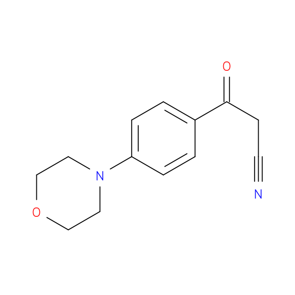 3-(4-Morpholinophenyl)-3-oxopropanenitrile