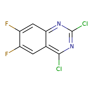 2,4-dichloro-6,7-difluoroquinazoline