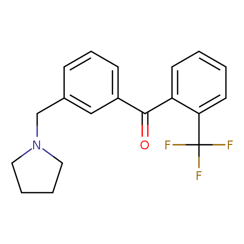 3'-Pyrrolidinomethyl-2-trifluoromethylbenzophenone