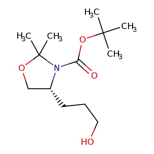 tert-butyl(4R)-4-(3-hydroxypropyl)-2,2-dimethyl-1,3-oxazolidine-3-carboxylate