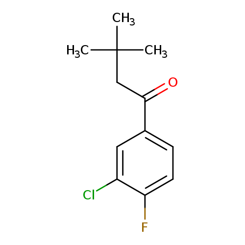3'-Chloro-3,3-dimethyl-4'-fluorobutyrophenone