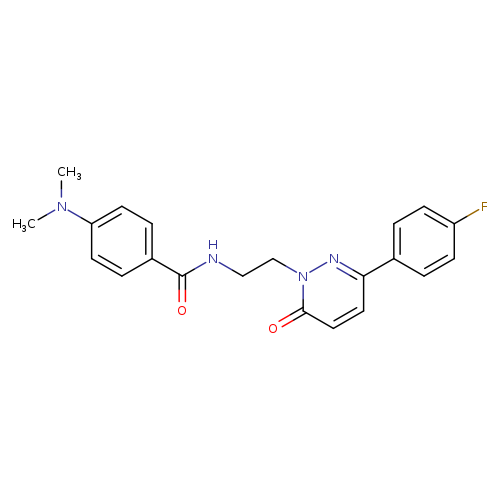 4-(dimethylamino)-N-{2-[3-(4-fluorophenyl)-6-oxo-1,6-dihydropyridazin-1-yl]ethyl}benzamide