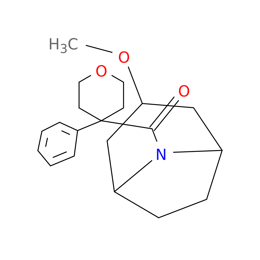 3-methoxy-8-(4-phenyloxane-4-carbonyl)-8-azabicyclo[3.2.1]octane