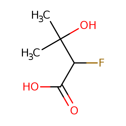 2-fluoro-3-hydroxy-3-methylbutanoic acid