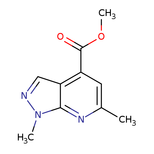 METHYL 1,6-DIMETHYL-1H-PYRAZOLO[3,4-B]PYRIDINE-4-CARBOXYLATE