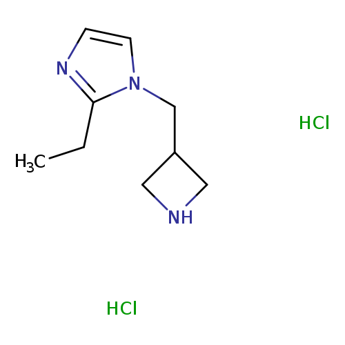 1-(azetidin-3-ylmethyl)-2-ethyl-1H-imidazole dihydrochloride