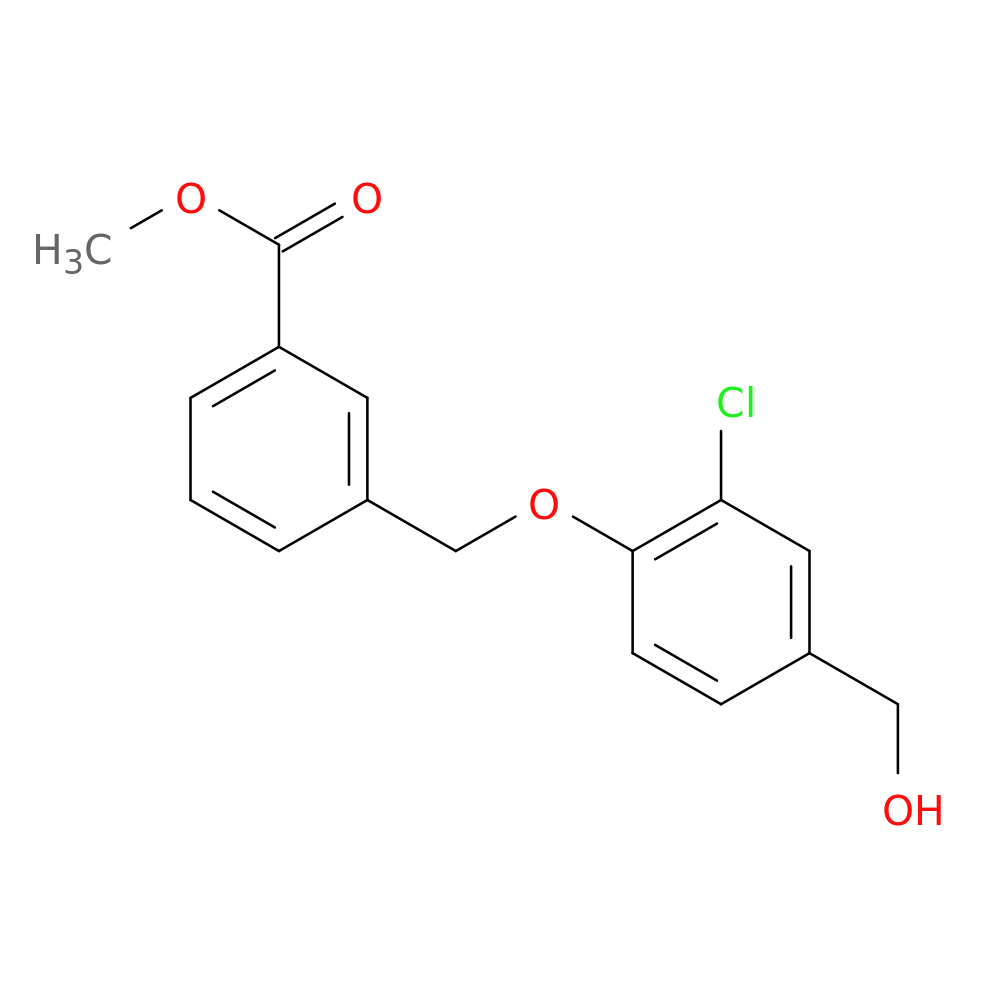 methyl 3-{[2-chloro-4-(hydroxymethyl)phenoxy]methyl}benzoate