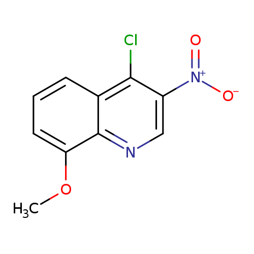 4-chloro-8-methoxy-3-nitroquinoline