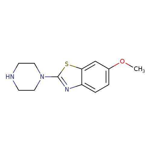 6-Methoxy-2-(piperazin-1-yl)benzo[d]thiazole