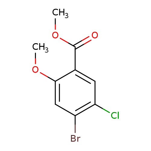 4-Bromo-5-chloro-2-methoxy-benzoic acid methyl ester