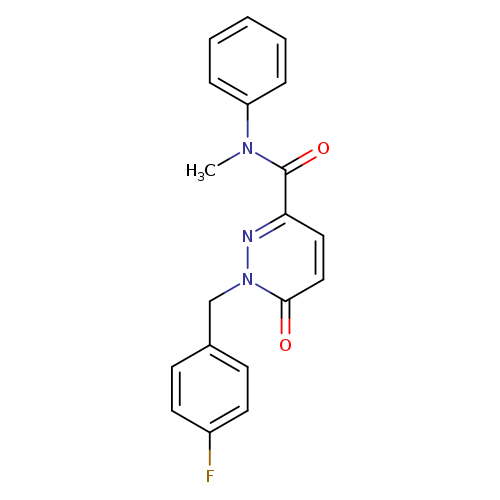 1-[(4-fluorophenyl)methyl]-N-methyl-6-oxo-N-phenyl-1,6-dihydropyridazine-3-carboxamide