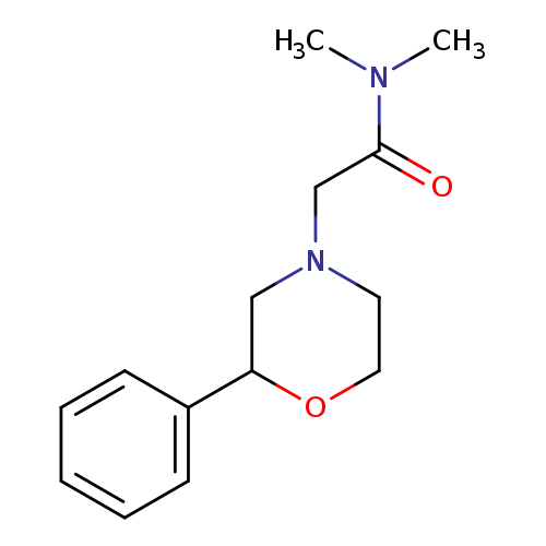N,N-dimethyl-2-(2-phenylmorpholin-4-yl)acetamide
