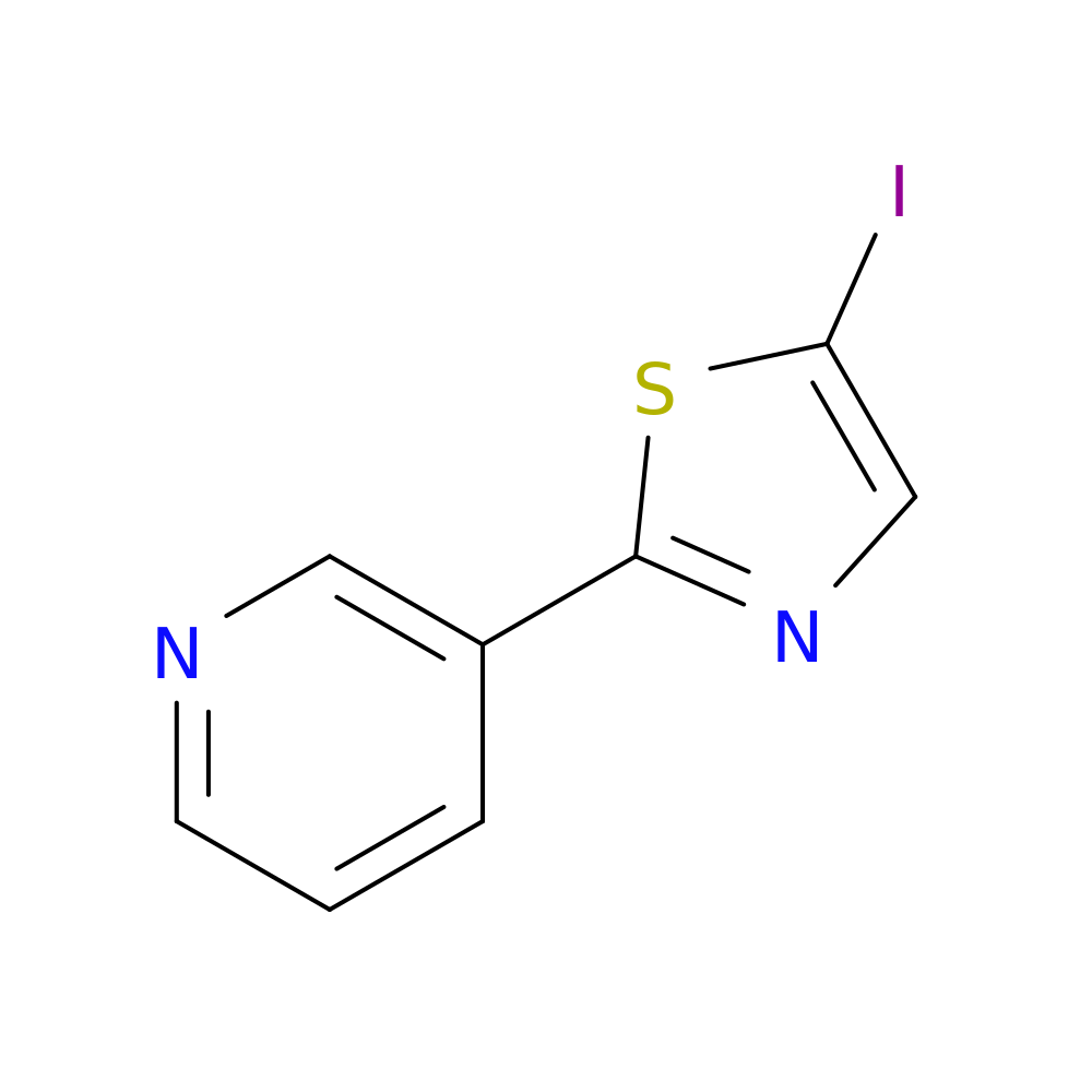 3-(5-Iodothiazol-2-yl)pyridine