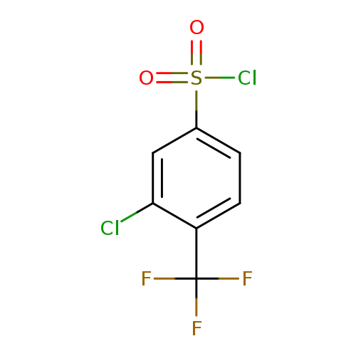 3-chloro-4-(trifluoroMethyl)benzene-1-sulfonyl chloride