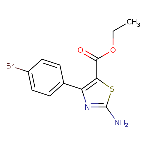 Ethyl 2-amino-4-(4-bromophenyl)thiazole-5-carboxylate