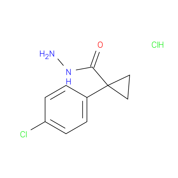 1-(4-Chlorophenyl)cyclopropane-1-carbohydrazide hydrochloride