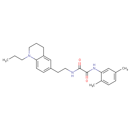 N'-(2,5-dimethylphenyl)-N-[2-(1-propyl-1,2,3,4-tetrahydroquinolin-6-yl)ethyl]ethanediamide