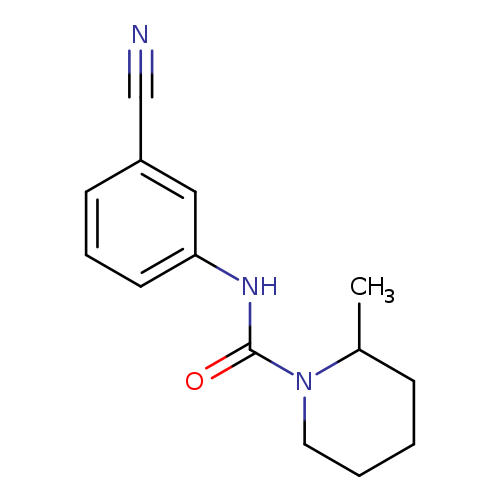 N-(3-cyanophenyl)-2-methylpiperidine-1-carboxamide